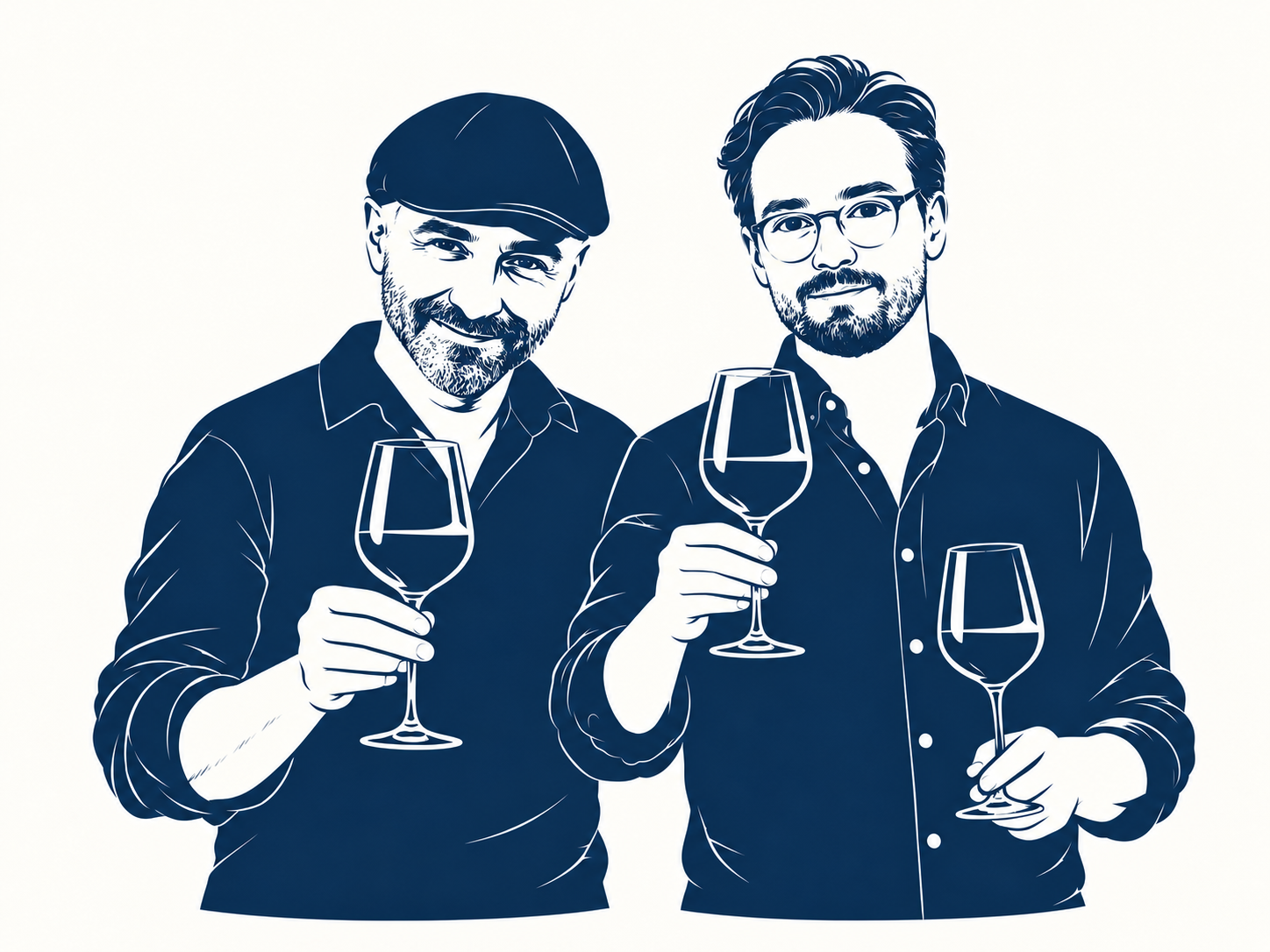 Die Gründungspartner Martin Göbl und Maximilian Theobald als Illustration